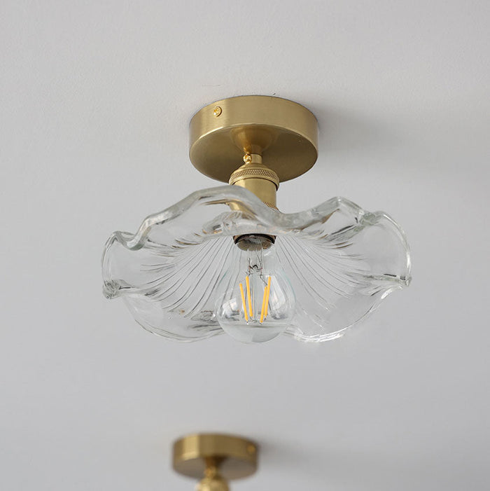 HibiscusGlow Glazen Plafondlamp