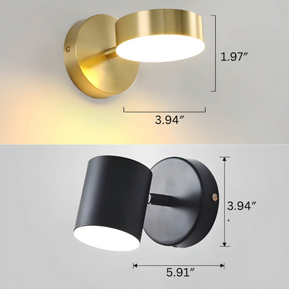 NordicaLuxe - Koperen LED wandlampen