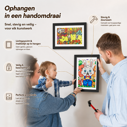 Artivo™ - Bewaar Kinderkunst Zonder Ruimteverlies