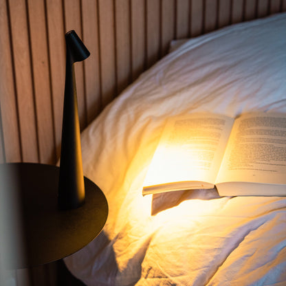 Lumi Draadloze tafellamp | 3 helderheidsniveaus en oplaadbare LED