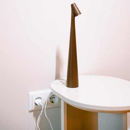 Lumi Draadloze tafellamp | 3 helderheidsniveaus en oplaadbare LED