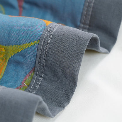 Elvara Botanische Katoenen Keerbare Quilt | Oase Wonen