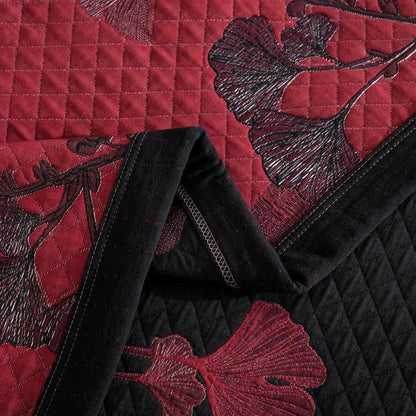 Arvella Botanische Katoenen Keerbare Quilt | Oase Wonen
