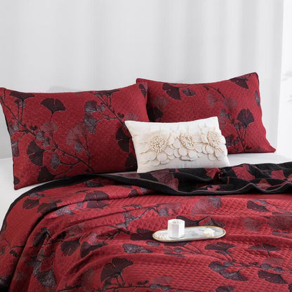 Arvella Botanische Katoenen Keerbare Quilt | Oase Wonen