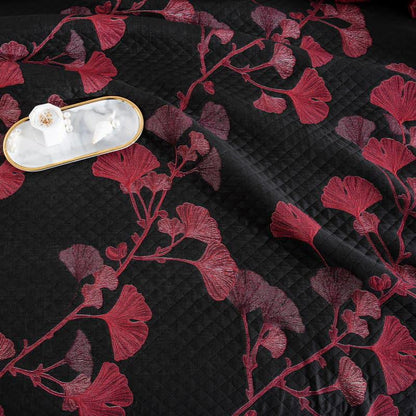 Arvella Botanische Katoenen Keerbare Quilt | Oase Wonen