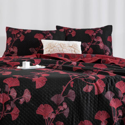 Arvella Botanische Katoenen Keerbare Quilt | Oase Wonen