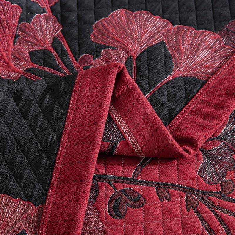 Arvella Botanische Katoenen Keerbare Quilt | Oase Wonen