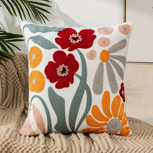 FloraLuxe – Decoratief Sierkussen voor Bank & Woonkamer