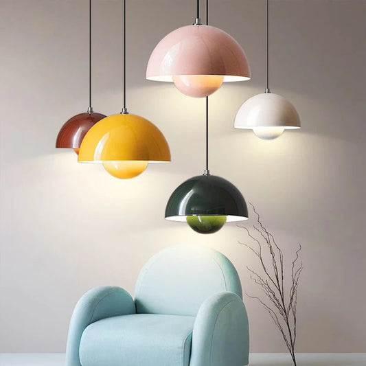 Kleurrijke LED Scandinavische Hanglamp