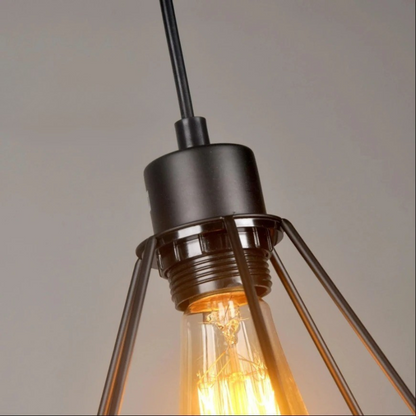 Industrieel Design Hanglamp – Stijlvolle Geometrische Verlichting