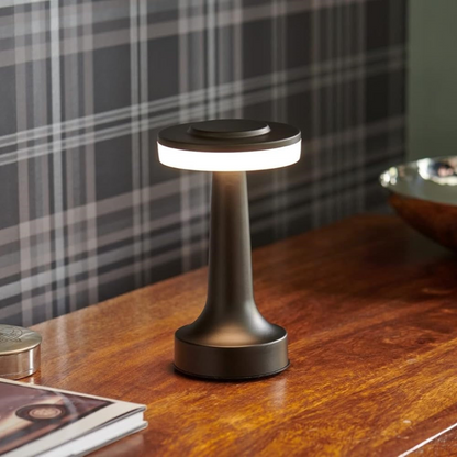  draadloze retro tafellamp met verstelbare helderheid en lichtkleuren