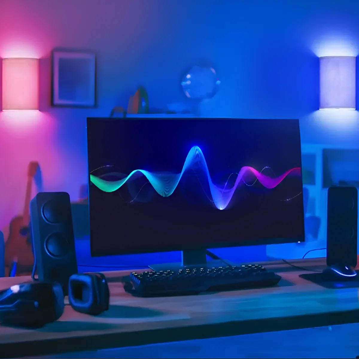Linnen Draadloze Wandlamp (2 stuks)