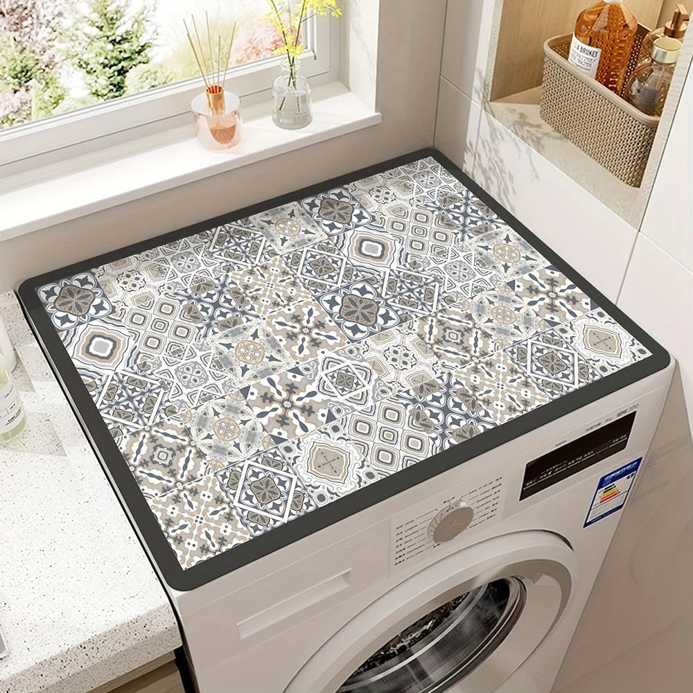 Liora Decoratieve Apparatenmat met Tegelpatroon | Oase Wonen