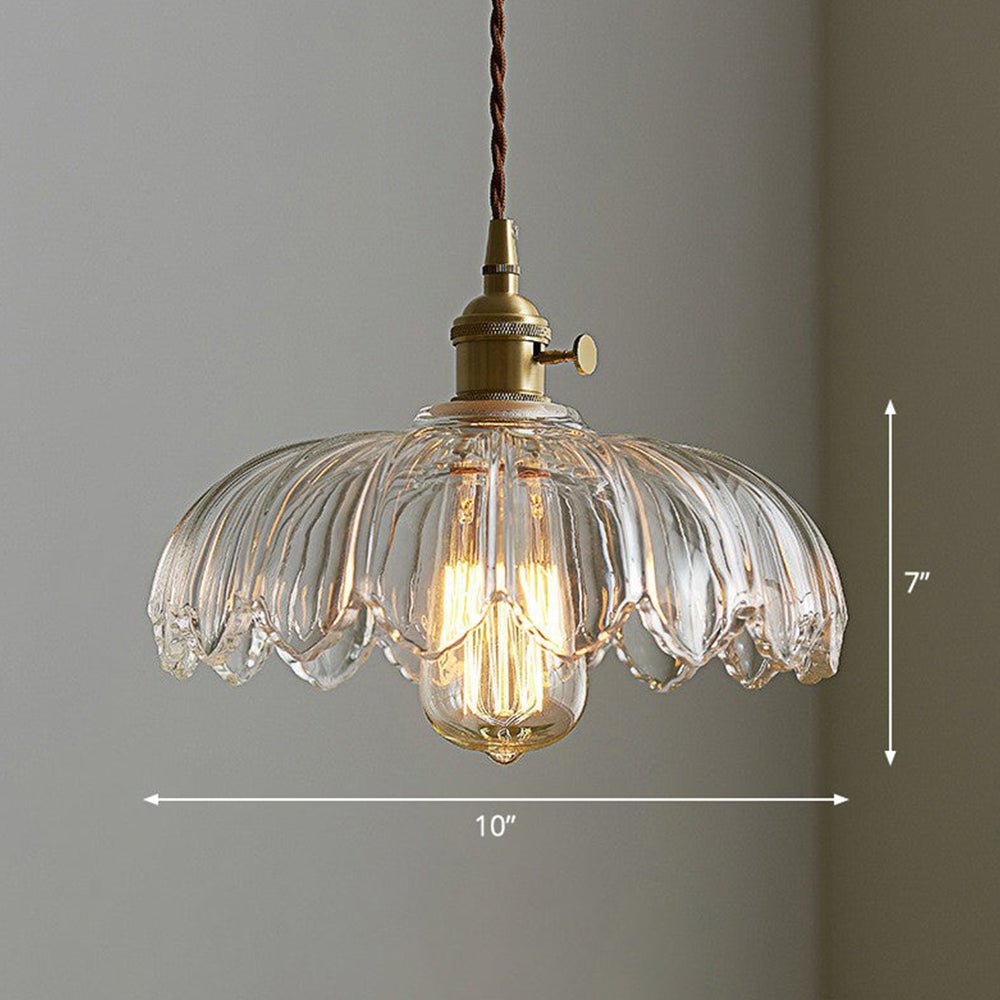 CrystalBloom - Glazen bloemen hanglamp
