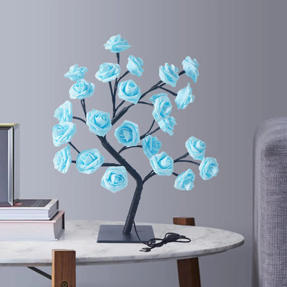 BlossomGlow – Betoverende Rozenboom Lamp