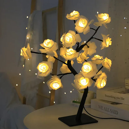BlossomGlow – Betoverende Rozenboom Lamp