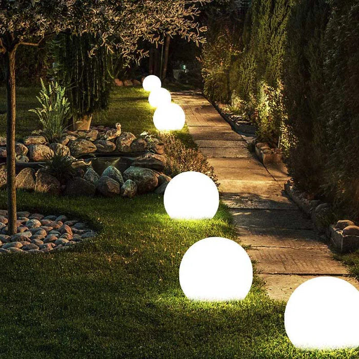 LumaSphere – Zonne-energie Tuinbal met Warm LED-Licht