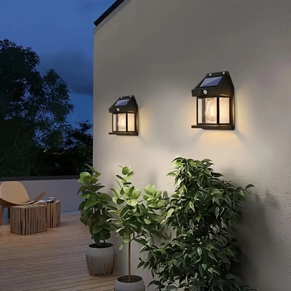 Slimme Solar Wandlamp – Draadloos met bewegingssensor