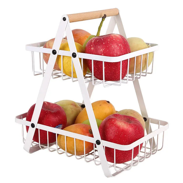 VertiFruit – 3-laags Fruitmand met Elegant Design