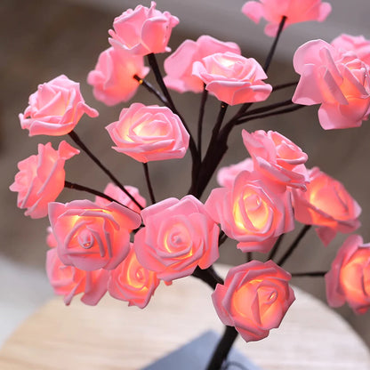 BlossomGlow – Betoverende Rozenboom Lamp