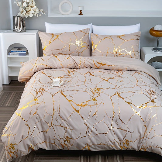 MarbleLuxe – Premium Dekbedovertrek met Marmer Design