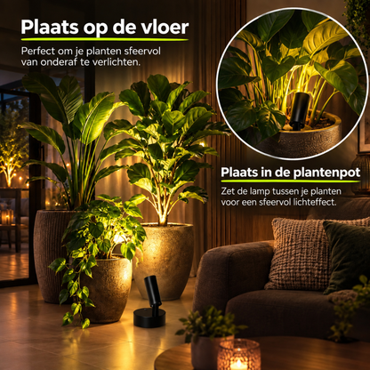 LuxeFlora - LED Spot voor de perfecte ambiance