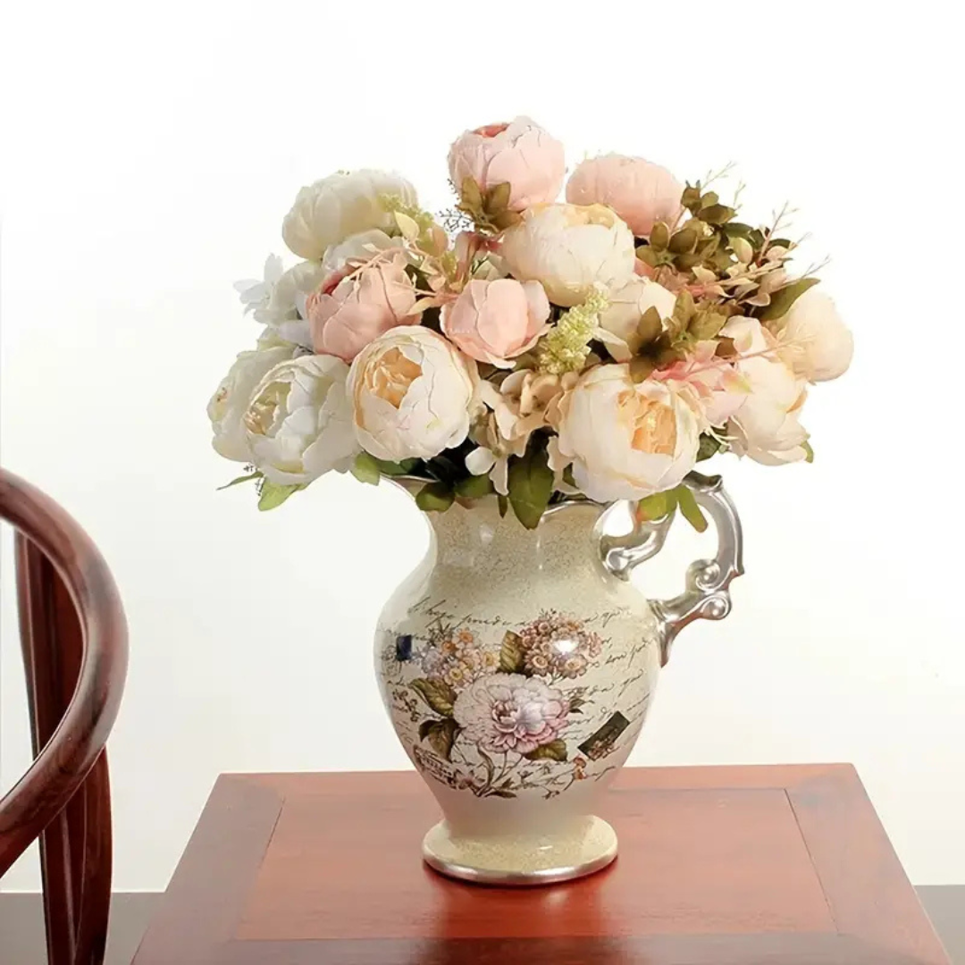 kunst pioenrozen bloemen decoratie