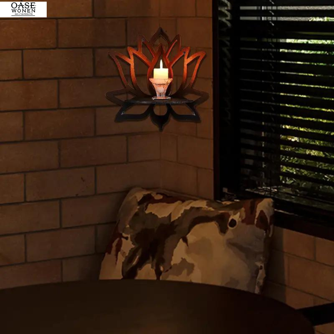 lotus wandplank decoratie muur