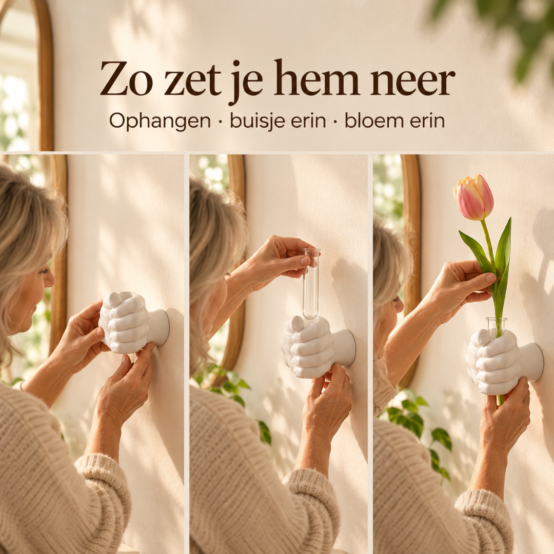 Floréa™ Handvaas - Een leeg hoekje wordt een blikvanger