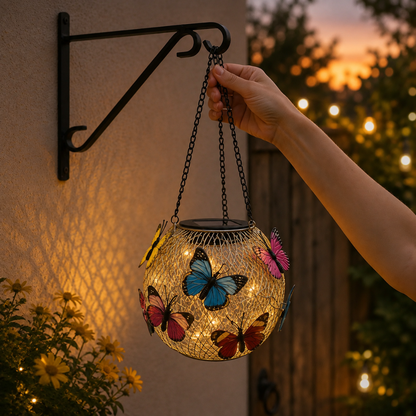 VlinderGloed™ – Overdag decoratie, ’s avonds sfeervol licht