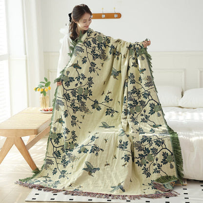 Aurelia Katoenen Woonplaid | Oase Wonen