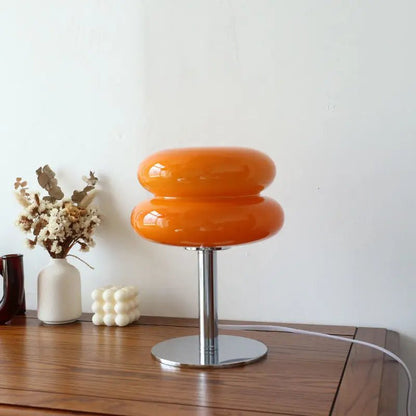 Luxe Retro Design Tafellamp – Draadloos & Dimbaar