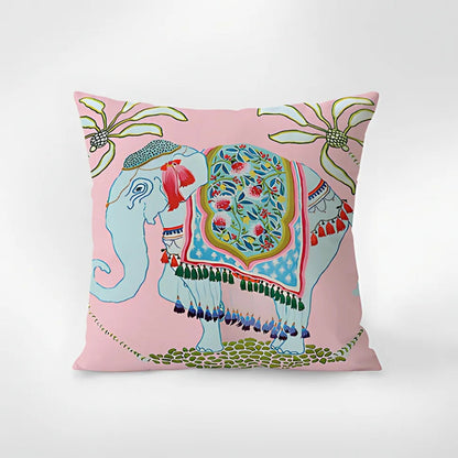 Tapestry Kussenhoes met Dierenprint – Microvezel 45x45 cm | Oase Wonen