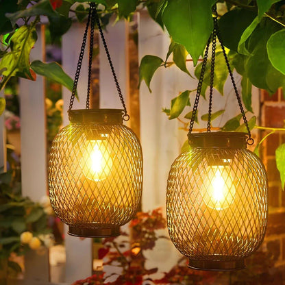 AuroraGlow Solar Lantaarn – Sfeervolle Verlichting voor Buiten