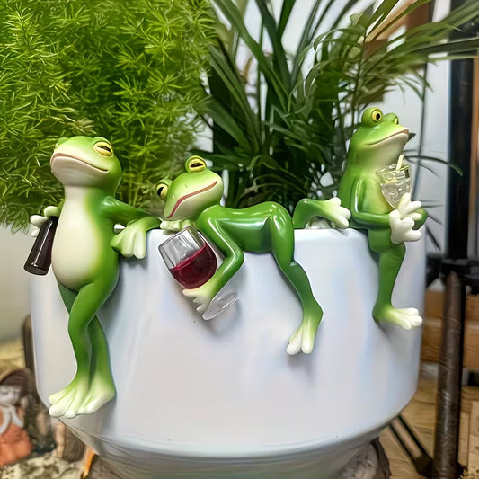 BorrelKikker™ – Tuinbeeld ( 3 stuks)