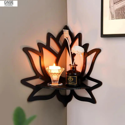 lotus wandplank decoratie muur