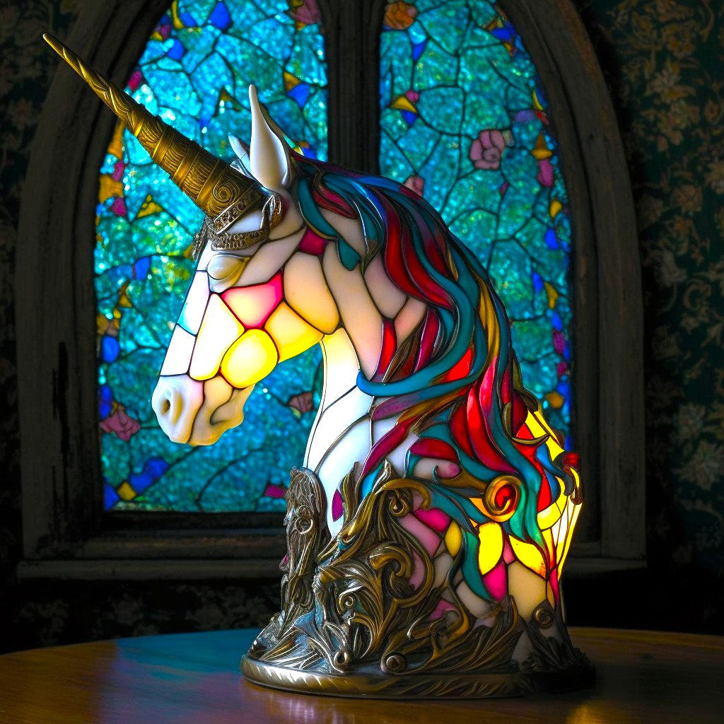 Kleurrijke dieren ornament lamp