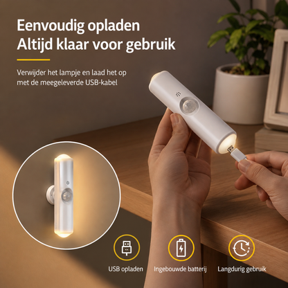 LumaGlow sensorlamp - Automatisch licht zonder boren voor de perfecte ambiance