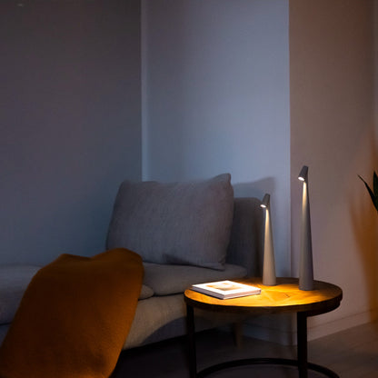 Lumi Draadloze tafellamp | 3 helderheidsniveaus en oplaadbare LED