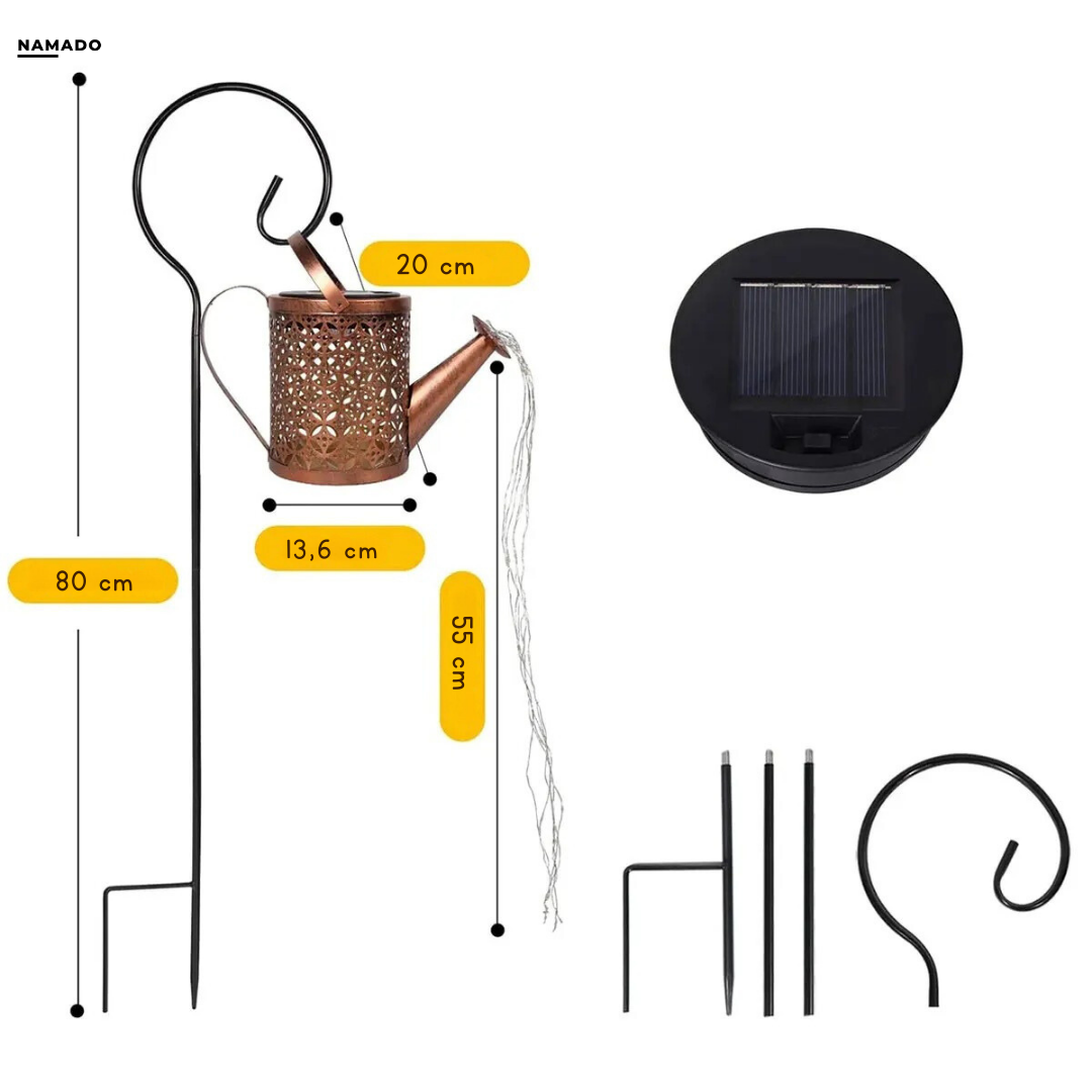solar led watergieter verlichting tuin