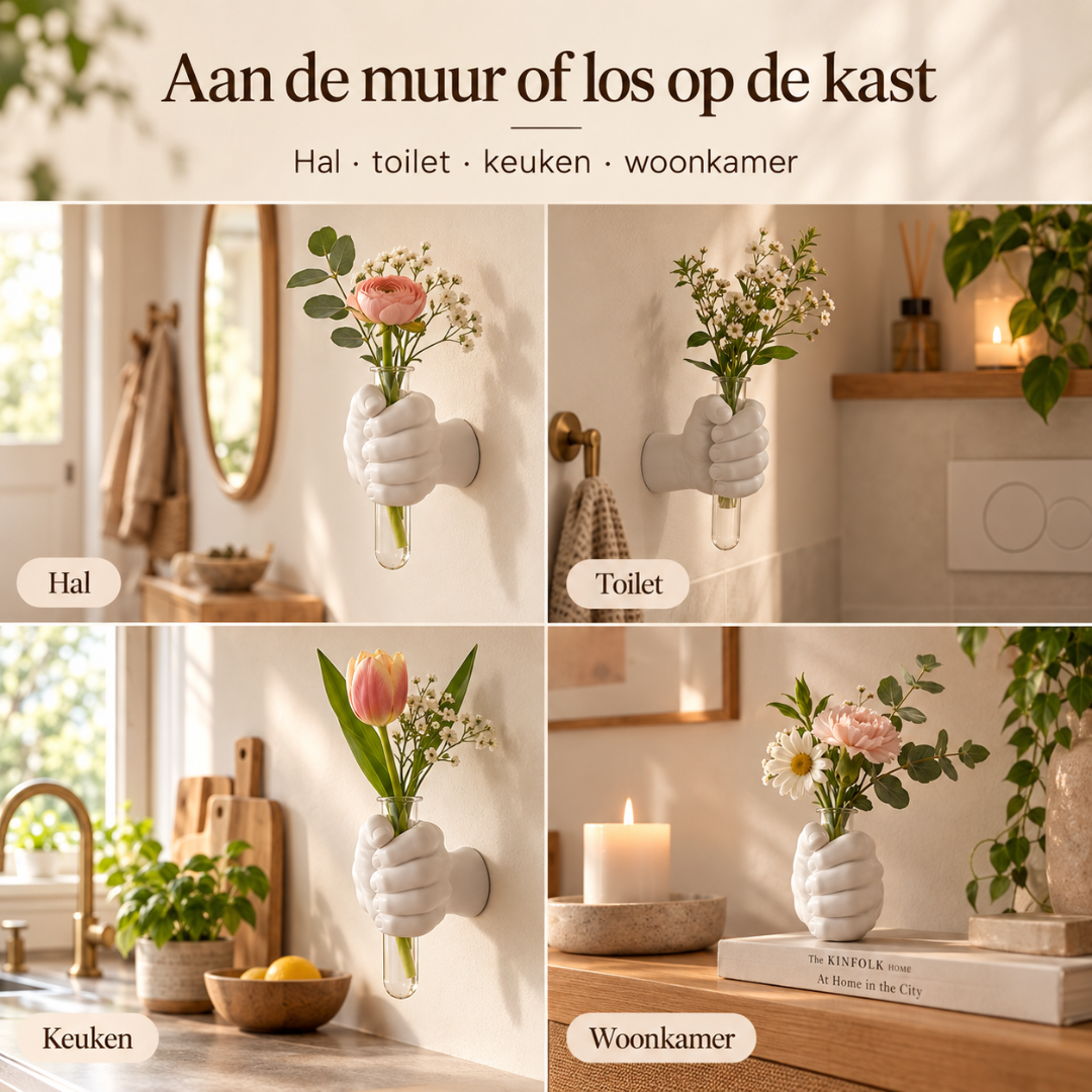 Floréa™ Handvaas - Een leeg hoekje wordt een blikvanger