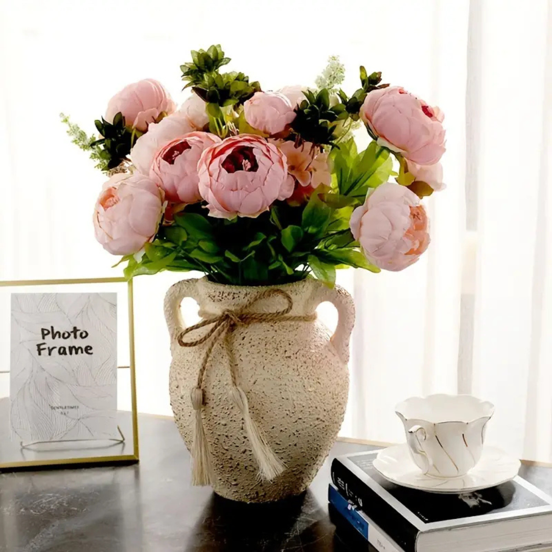 kunst pioenrozen bloemen decoratie