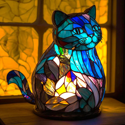 Kleurrijke dieren ornament lamp