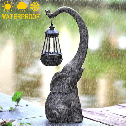 EleGlow – Zonne-Energie Olifantenlamp