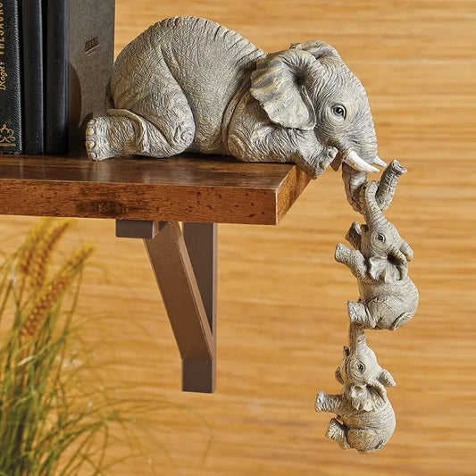 Olifantenfamilie Sculptuur