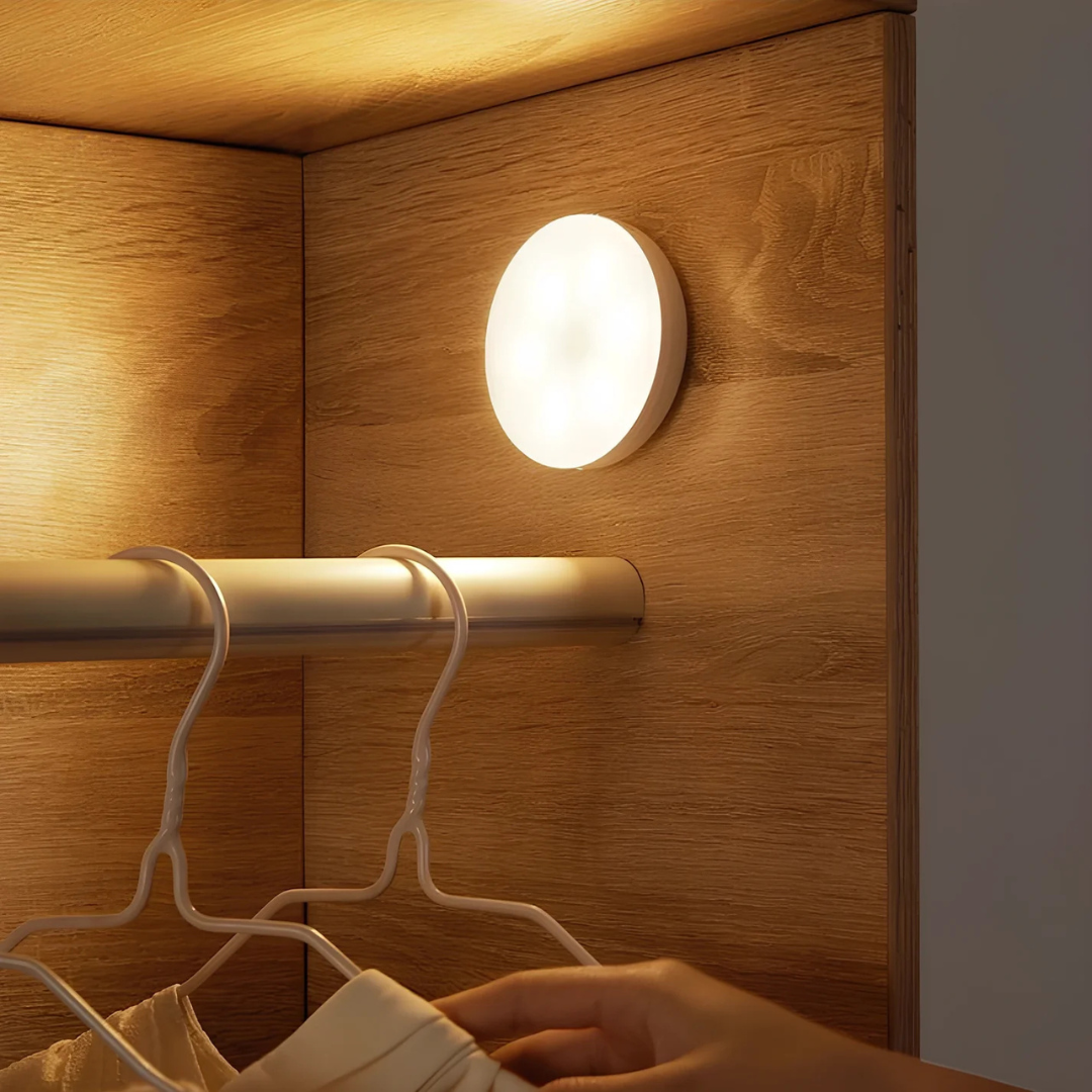 Draadloze LED lamp met bewegingssensor en oplaadbare batterij
