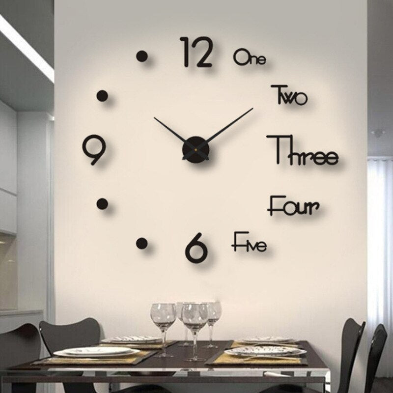 Elegante Wandklok voor tijdsbeleving