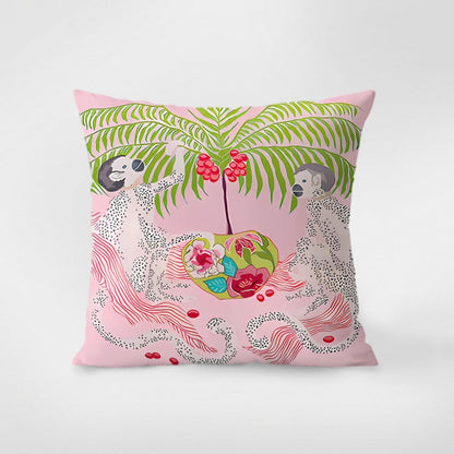 Tapestry Kussenhoes met Dierenprint – Microvezel 45x45 cm | Oase Wonen