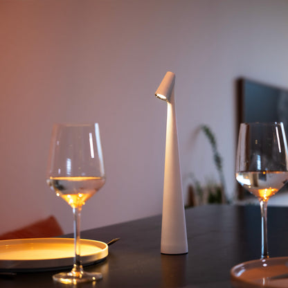 Lumi Draadloze tafellamp | 3 helderheidsniveaus en oplaadbare LED