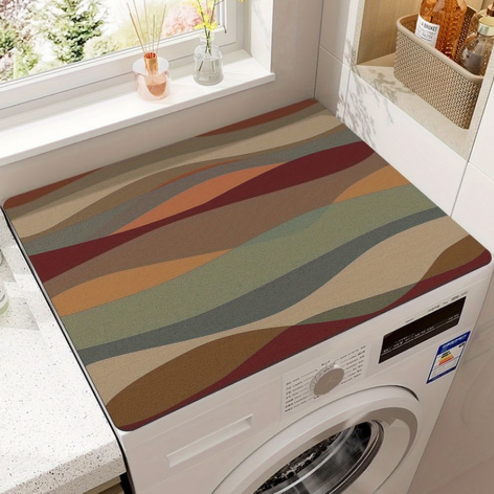 Liora Decoratieve Apparatenmat met Tegelpatroon | Oase Wonen